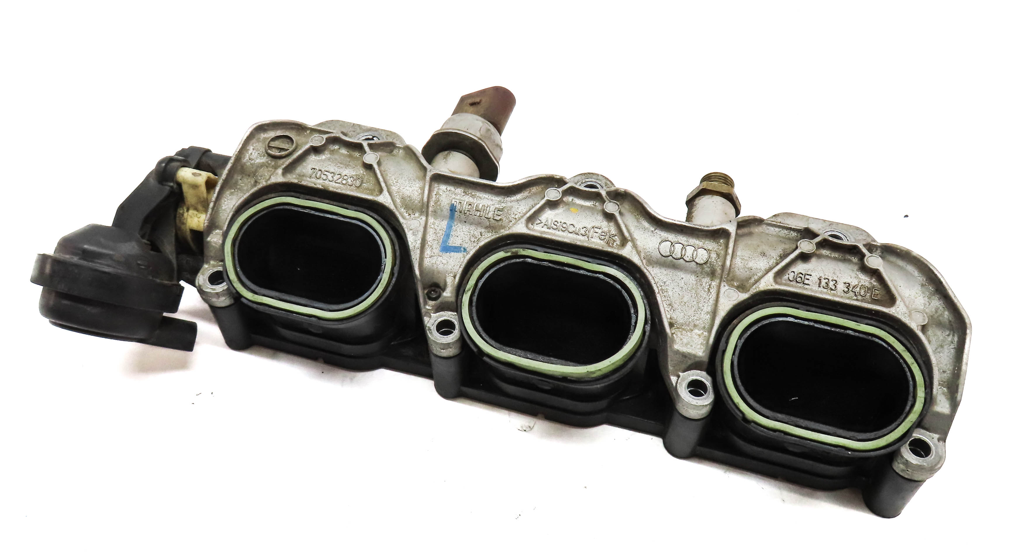 12-17 AUDI A6 A7 Q5 S5 SQ5 (C7 4G8 B8 8T 8R) LEFT INTAKE MANIFOLD DIFFUSER RAIL — exact item pictured